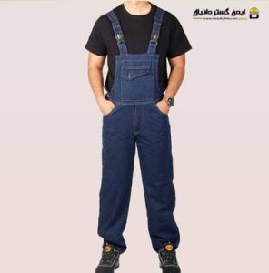 لباس کار دوبنده کتان و دوبنده لی