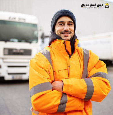 لباس کار شبرنگ دار