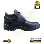 کفش ایمنی تبریز پنجه فلزی با رویه چرم اشپالت و زیره PU